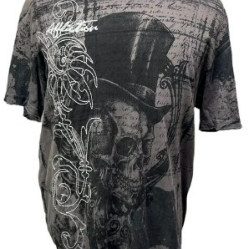 affliction extra large shirt for men